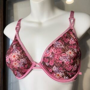 Victoria's Secret Pink Floral Bra